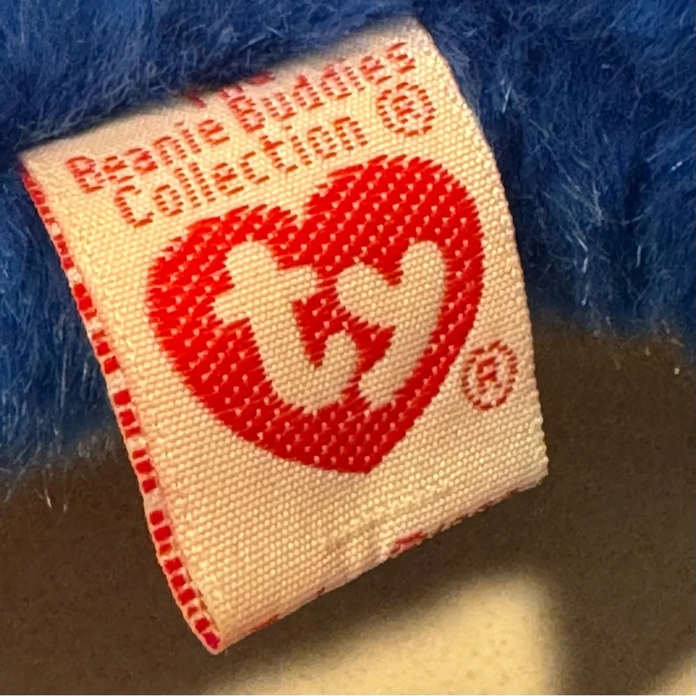 Ty Beanie Buddies Peanut the Royal Blue Elephant